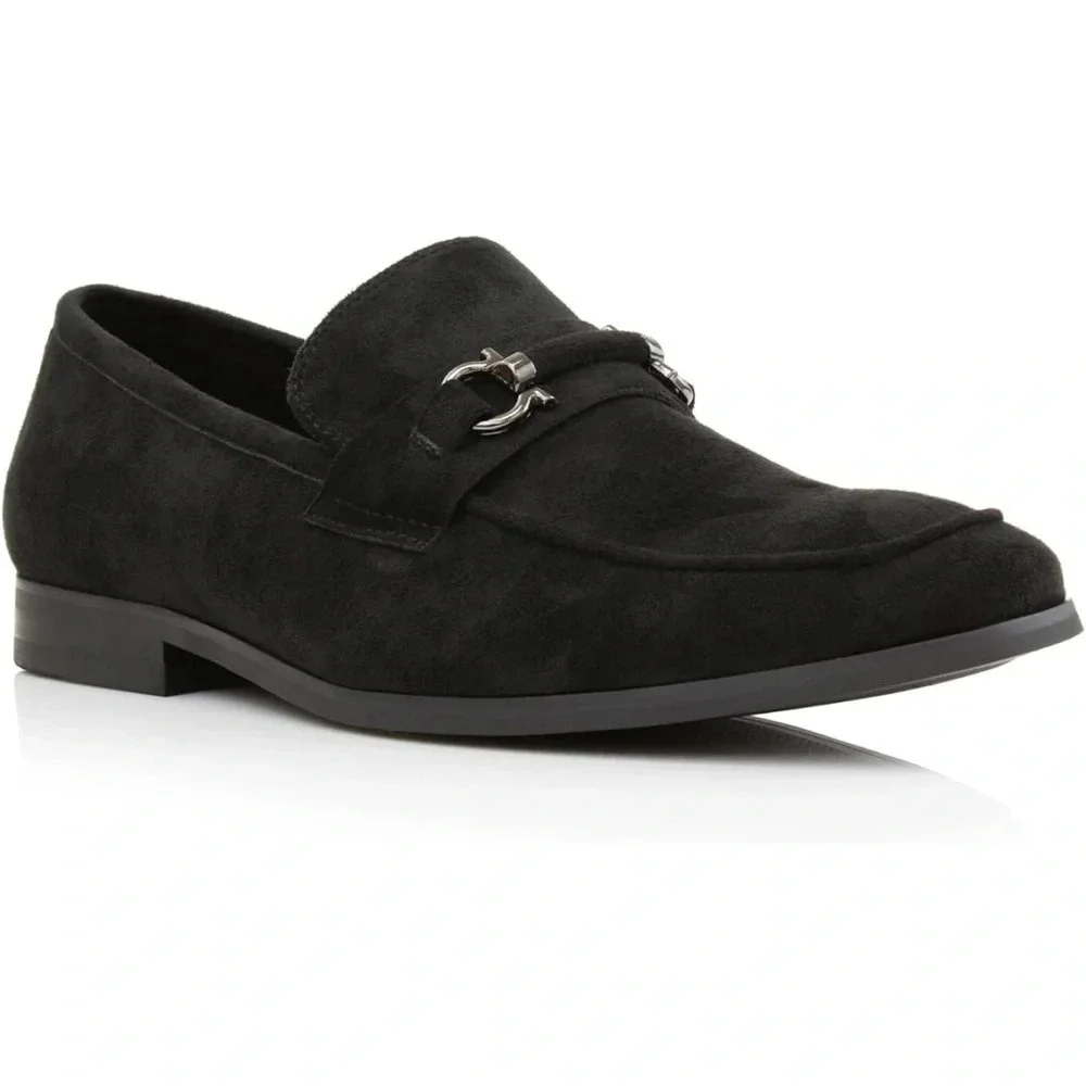 NIB Men’s Ferro Aldo Demitri MFA19683 Classic Moc-Toe Penny Loafers